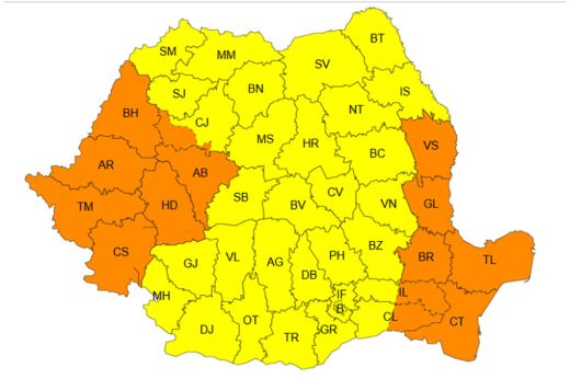 Heves szélre figyelmeztetnek a meteorológusok az ország nagy részében