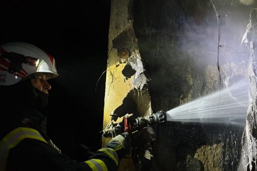 Tűz ütött ki kedd hajnalban egy batizi család konyhájában - KÉPEK