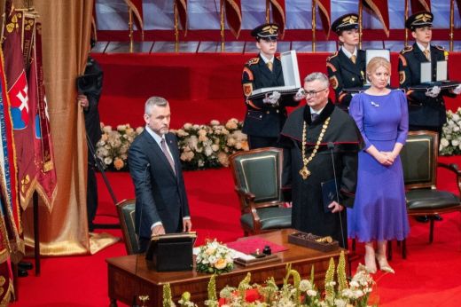 Letette elnöki esküjét Peter Pellegrini, az új szlovák államfő