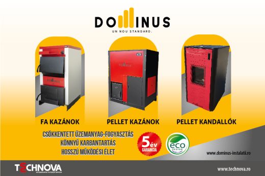 Dominus központok hatékony fűtési rendszerekhez