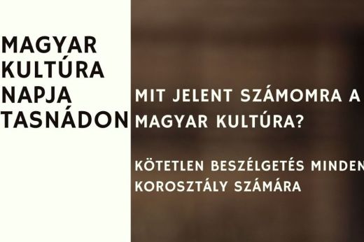 Kötetlen beszélgetés a Magyar Kultúra Napja alkalmából Tasnádon