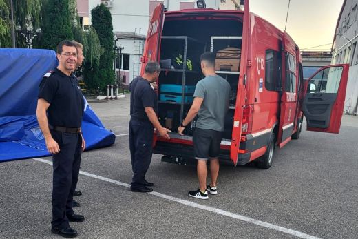 Szatmár megyei tűzoltók is részt vesznek a Görögország területén zajló bevetésben