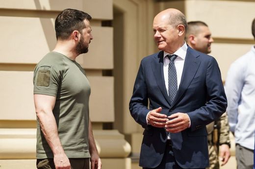 Scholz: Putyin az EU elpusztítására tör, mert fél a demokráciától