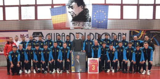 Az Olimpia VSK játékosai tiszteletüket tették a Didi Prodan Kupán