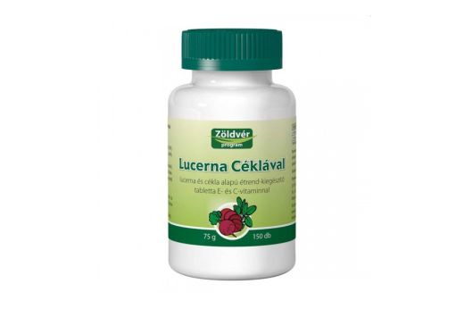 Lucerna- és céklatabletta vitaminokkal: a nők minden korosztályának nélkülözhetetlen társa
