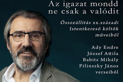 Istentkereső költők verseit hozza el Szatmárnémetibe Eperjes Károly színművész