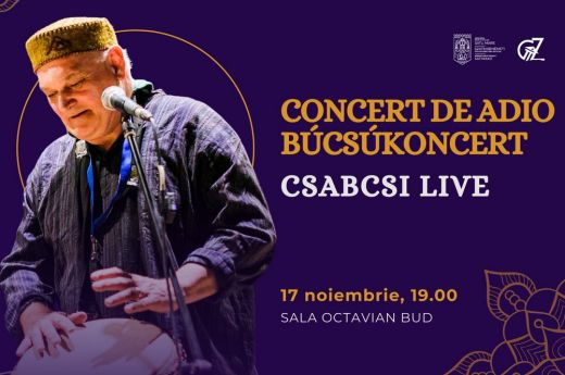 Búcsúkoncertjére hív Cserey Csaba