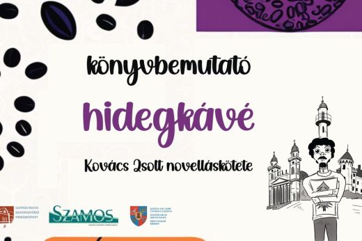 Hidegkávé - Kovács Zsolt kvízmester novelláskötetének bemutatójára kerül sor