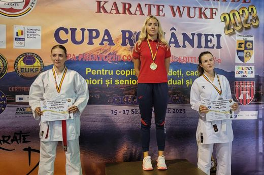 Vancsa Daiana aranyérmet szerzett a Román Kupa küzdelmeken