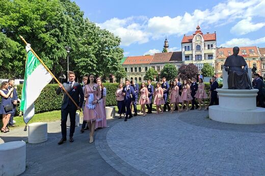 Elballagtak a Hám János Líceum maturandusai is