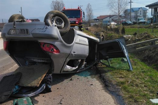 Csodával határos módon, szinte sértetlenül megúszták a balesetet