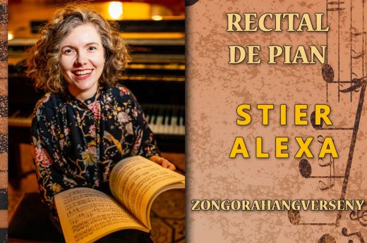 Zongorahangverseny Stier Alexa-Dorottya előadásában a Károlyi-kastélyban