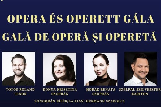 Opera és operett gála a Károlyi-kastély lovagtermében