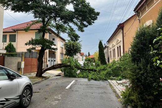 Súlyos károkat okozott szerte a városban a délutáni vihar - FRISSÍTVE