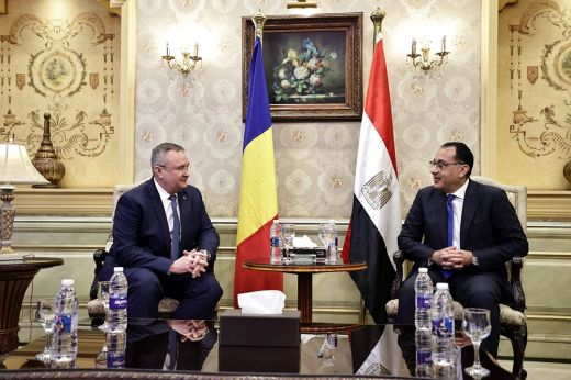 A kétoldalú gazdasági kapcsolatokról tárgyalt az egyiptomi kormányfővel Kairóban Nicolae Ciucă