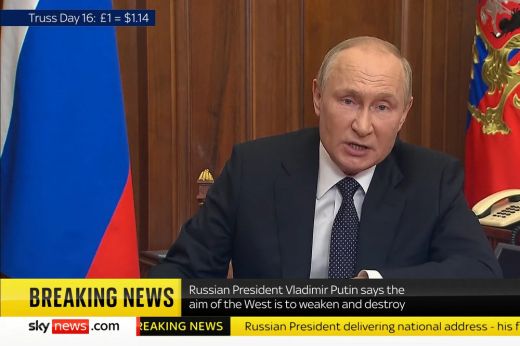 Putyin részleges mozgósítást rendelt el