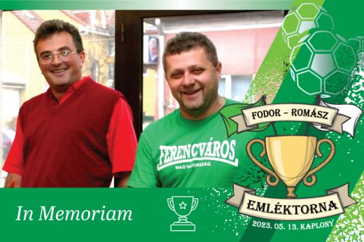 Három év után egy kis meglepetéssel tér vissza a Fodor–Romász Emléktorna