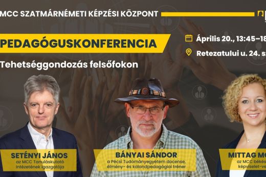 Pedagóguskonferencia - Tehetséggondozás felsőfokon
