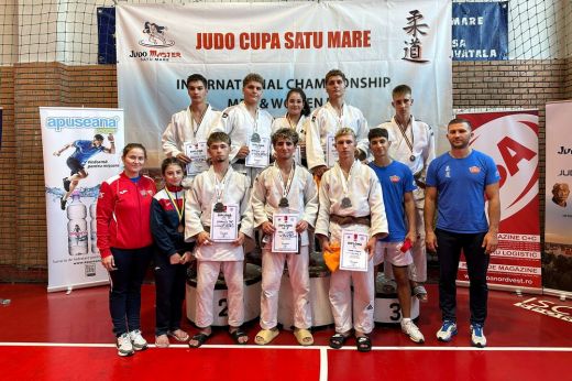 Hét aranyérmet szereztek az Olimpia VSK judokái a Szatmár Kupán