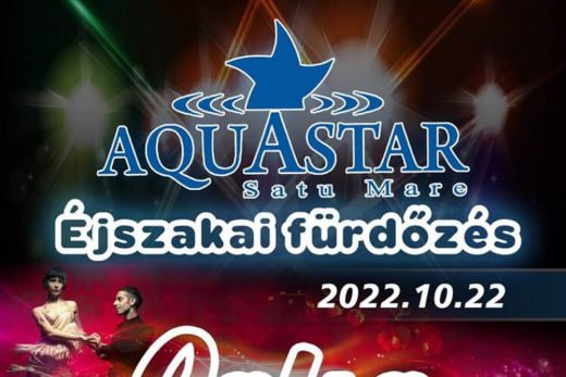 Salsa party az éjszakai fürdőzésen