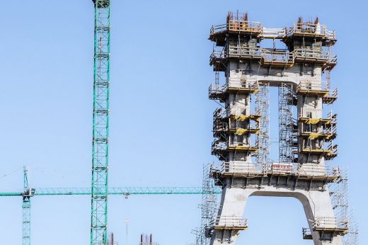 A bürokratikus akadályok elhárítása után folytatódik a Strand utcai híd építése
