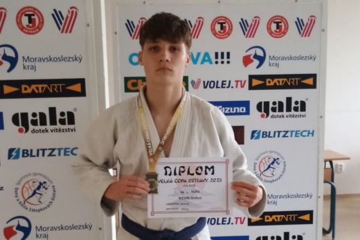 Aranyérmet szerzett Ostravában Grebúr Kevin