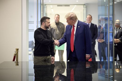 Donald Trump a háború gyors befejezésére tett ígéretet Volodimir Zelenszkijnek megválasztása esetén