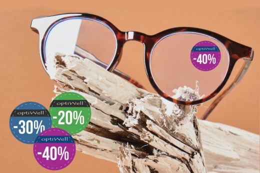 Újabb szuper akcióval várja Önt az Optiwell Optika – Vásároljon szemüvegkeretet akár 40 százalékos kedvezménnyel!