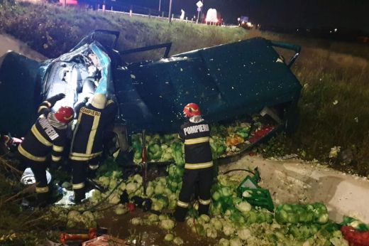 Súlyos baleset a körgyűrűn. A sofőrt a tűzoltóknak kellett kivágniuk a roncsból - FRISSÍTVE