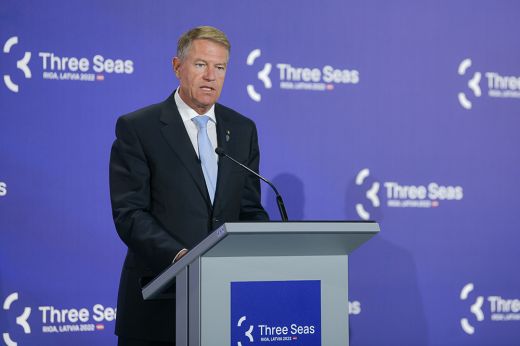 Iohannis: 2023-ban Románia ismét házigazdája lesz a Három Tenger Kezdeményezés csúcstalálkozójának