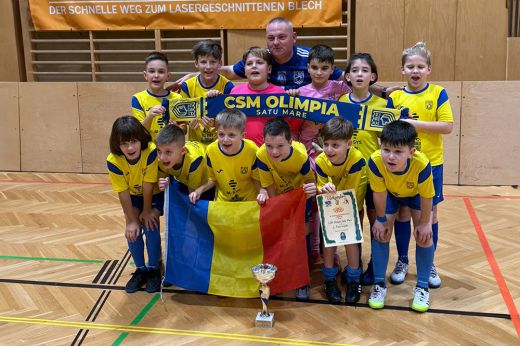 Óriási fölénnyel nyerte a második ausztriai tornát az Olimpia VSK U10