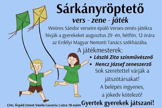 Sárkányröptető. Vers - zene - játék