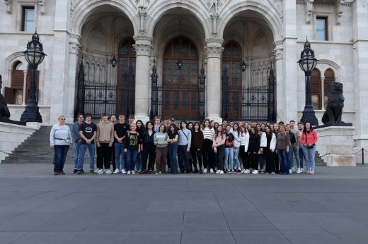 Budapesten kirándultak a kölcseysek