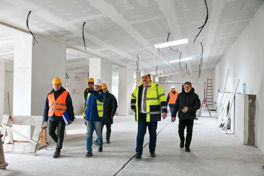 Jó ütemben halad a Szatmár Megyei Múzeum épületének felújítása