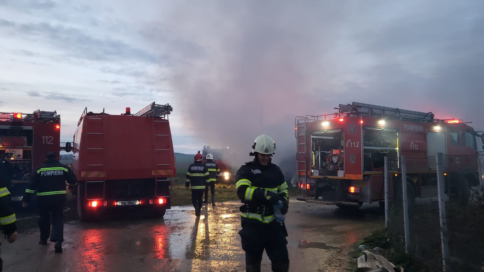 Tűz az újnémeti csirkefarmon