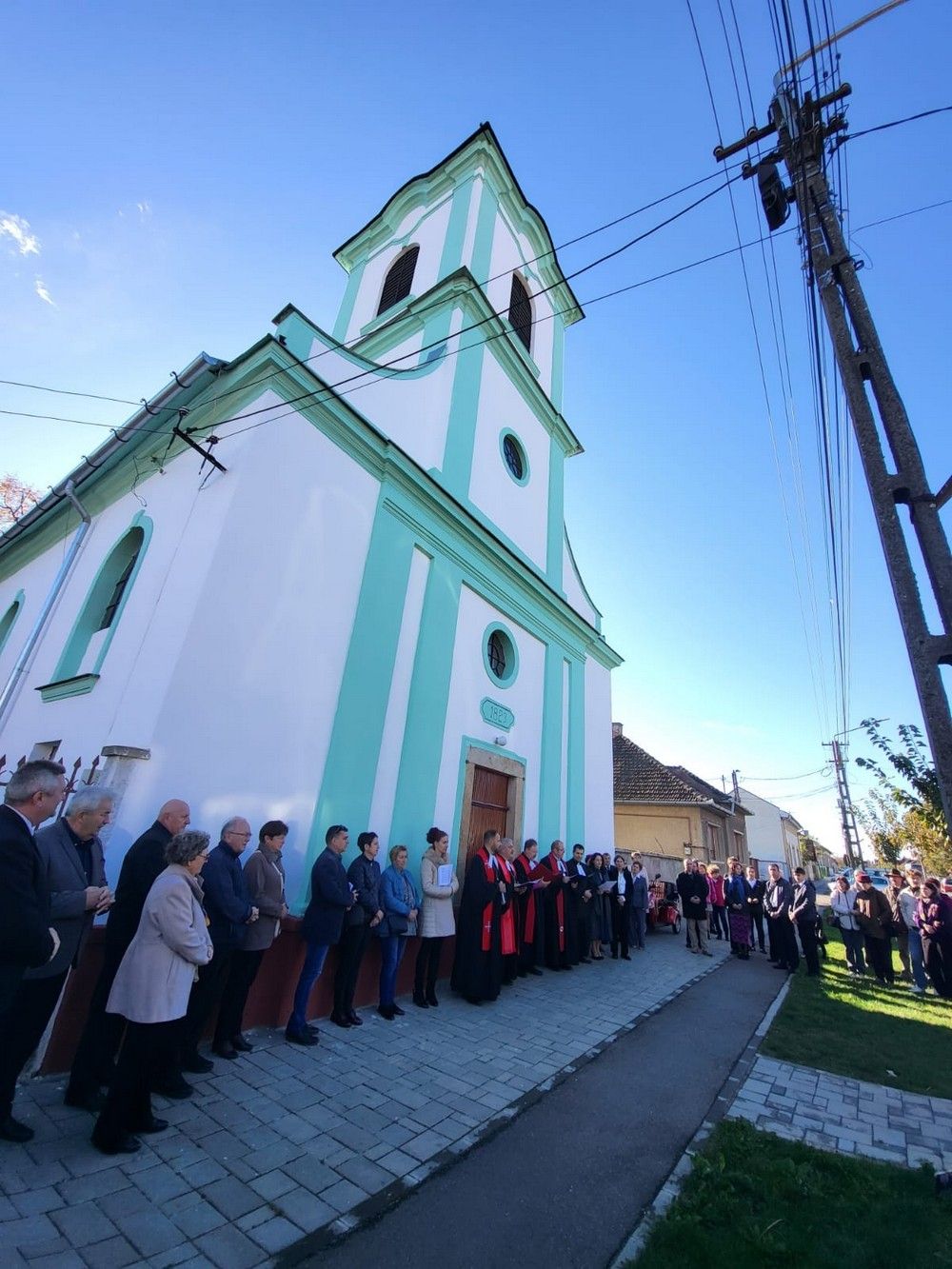 Nagykárolyi Evangelikus-Lutheranus templom újraszentelese 2023