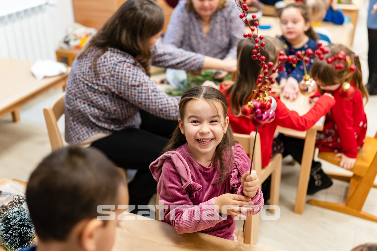 Adventi Koszorú Készítő Verseny - Kölcsey ovi 2023