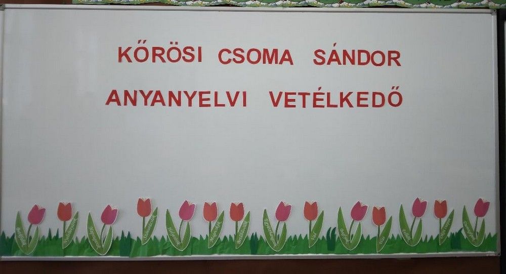 Kölcsey Ferenc Főgimnázium - Kőrösi Csoma Sándor Anyanyelvi Vetélkedő megyei döntő 2024