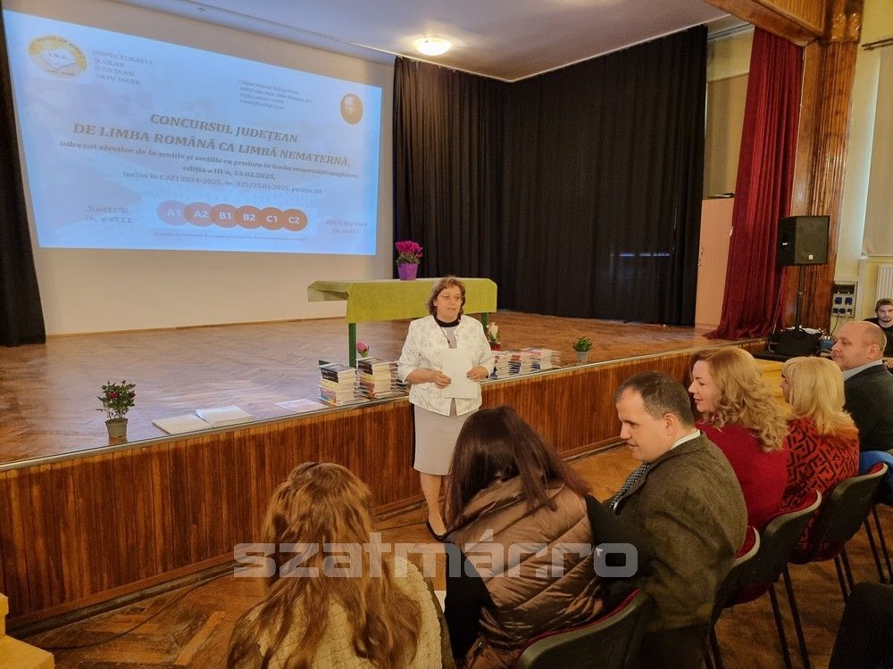 Kölcsey Ferenc Főgimnázium román nyelvi verseny 2025